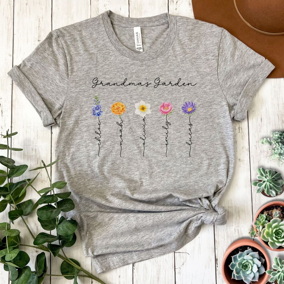 "Grandma's Garden" Short Sleeve Tee