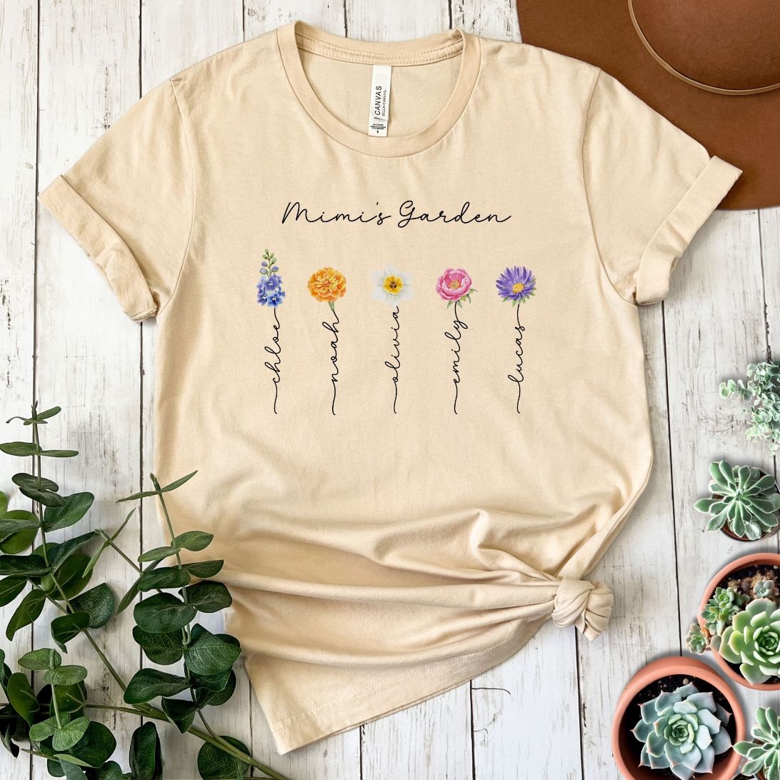 "Grandma's Garden" Short Sleeve Tee