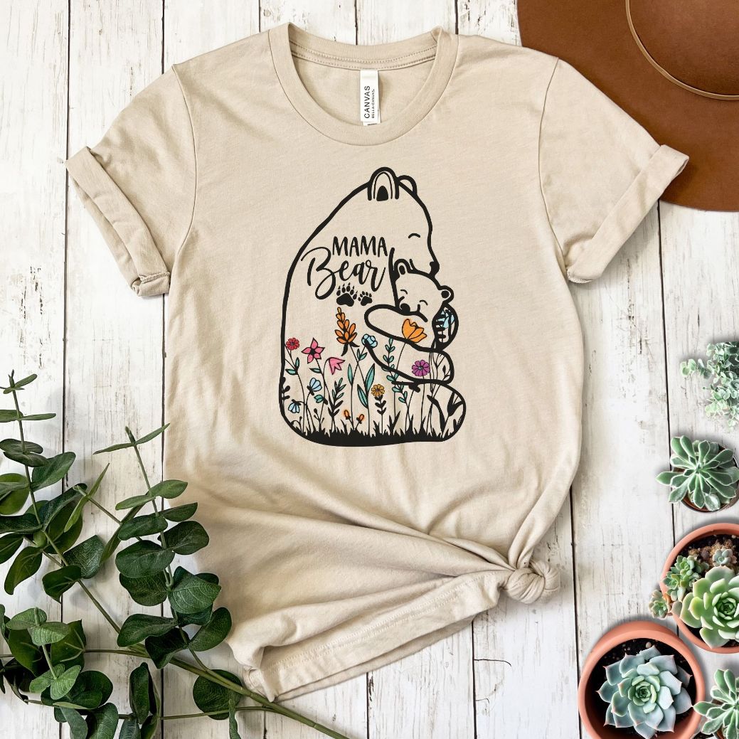 "Mama Bear" Short Sleeve Tee