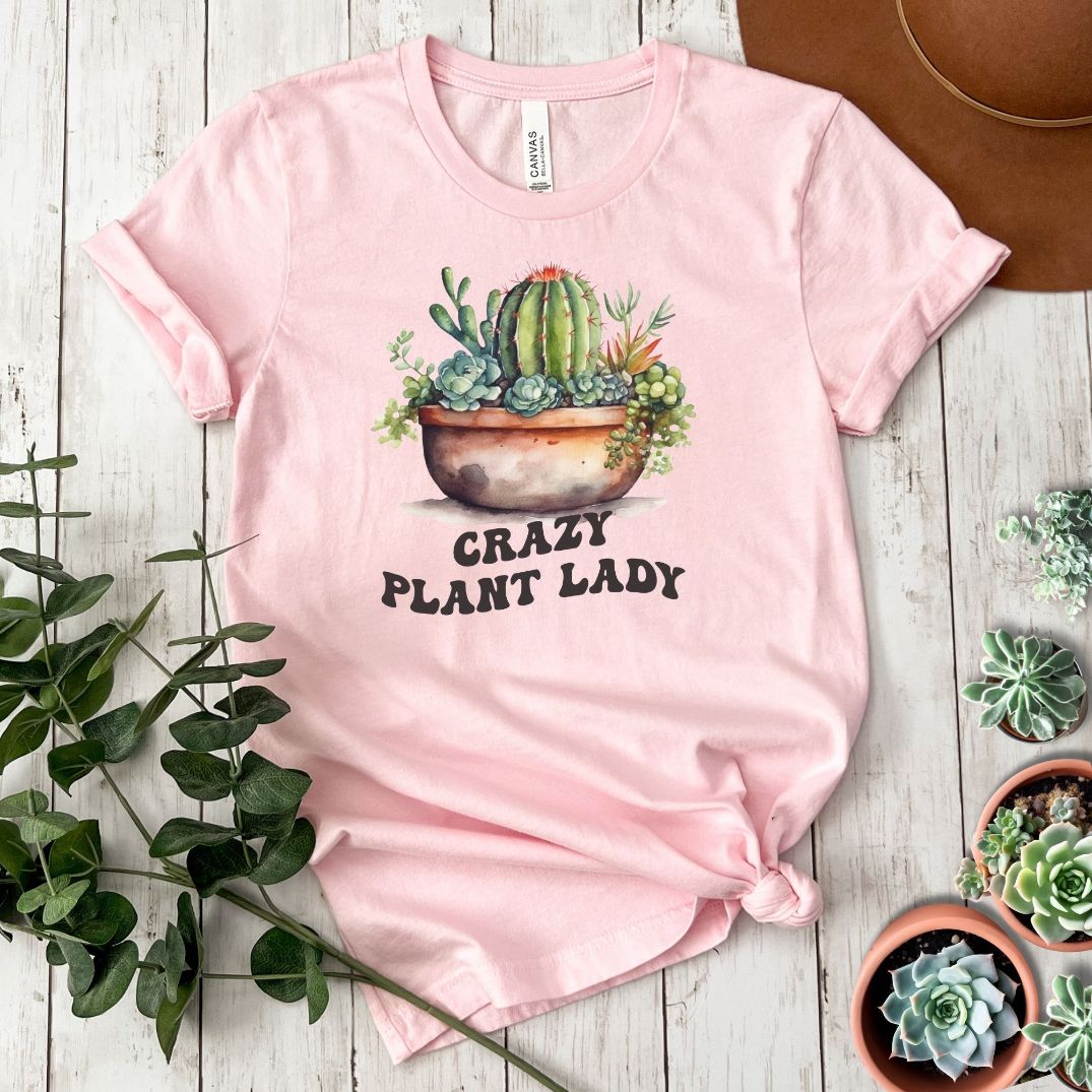 "Crazy Plant Lady" Short Sleeve Tee