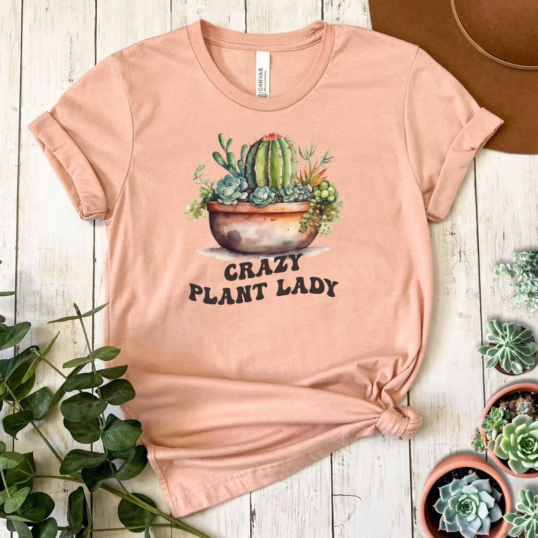"Crazy Plant Lady" Short Sleeve Tee