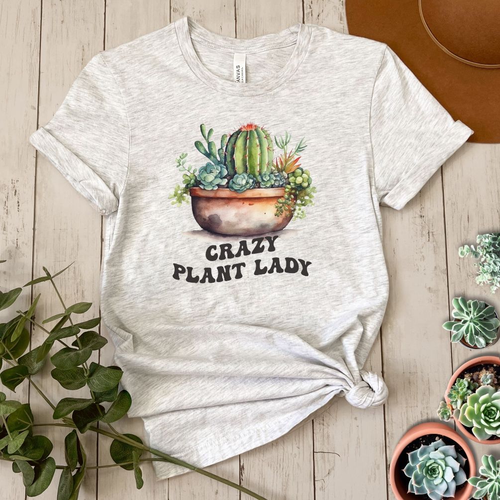 "Crazy Plant Lady" Short Sleeve Tee
