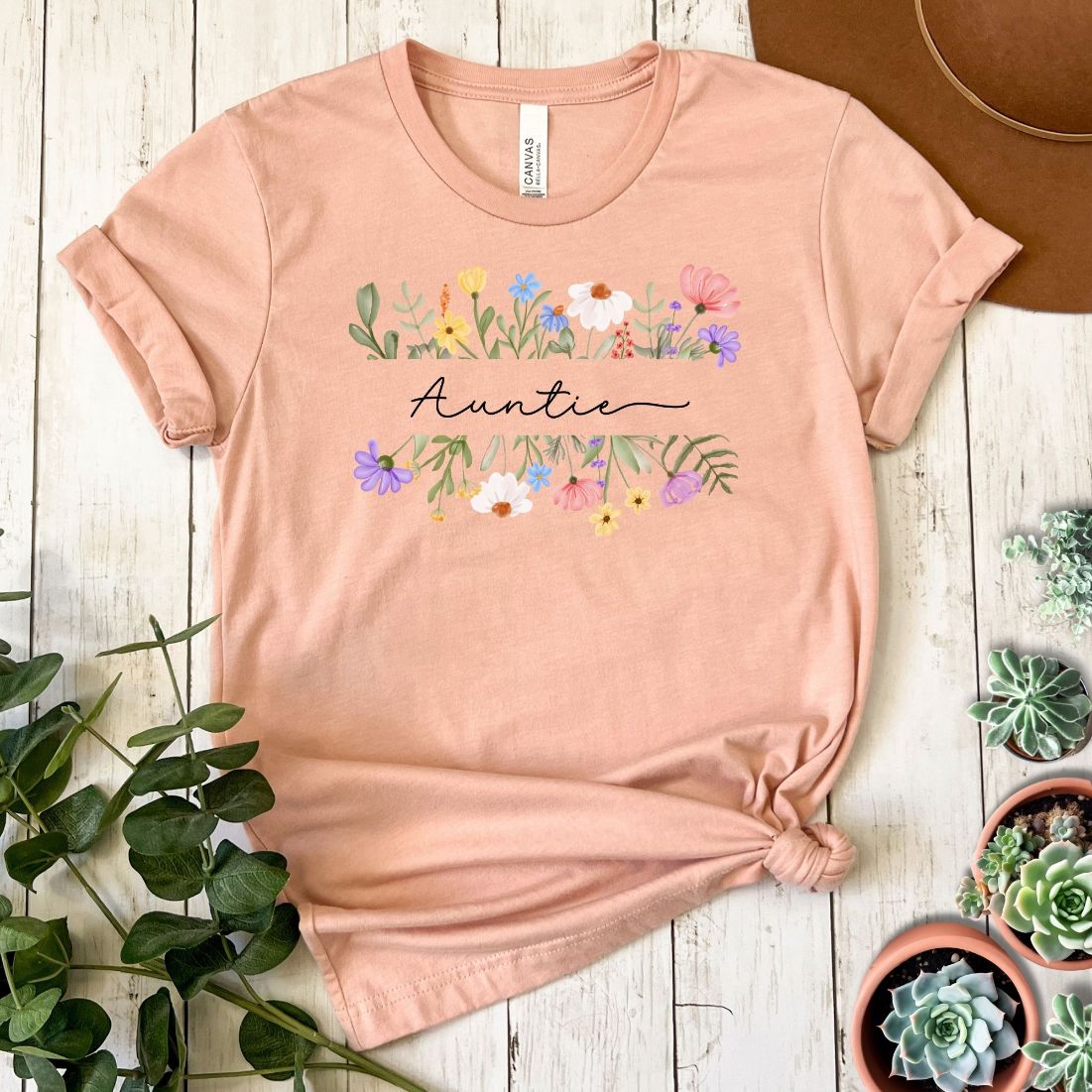 "Auntie" Short Sleeve Tee