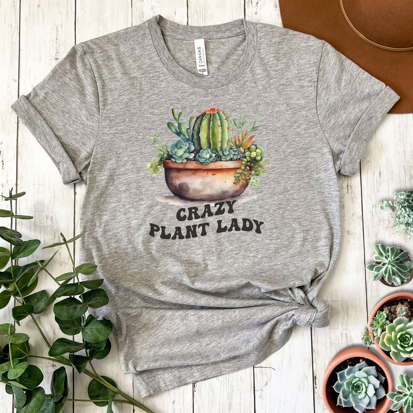 "Crazy Plant Lady" Short Sleeve Tee