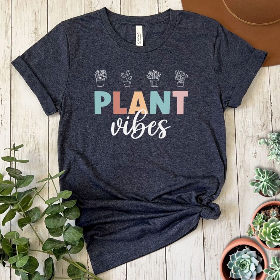 "Plant Vibes" Short Sleeve Tee