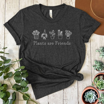 "Plants are Friends" Short Sleeve Tee