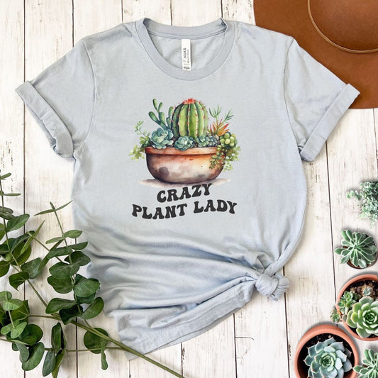 "Crazy Plant Lady" Short Sleeve Tee